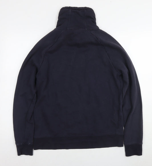 Mens UK Size L H&M Blue Pullover Hoodie