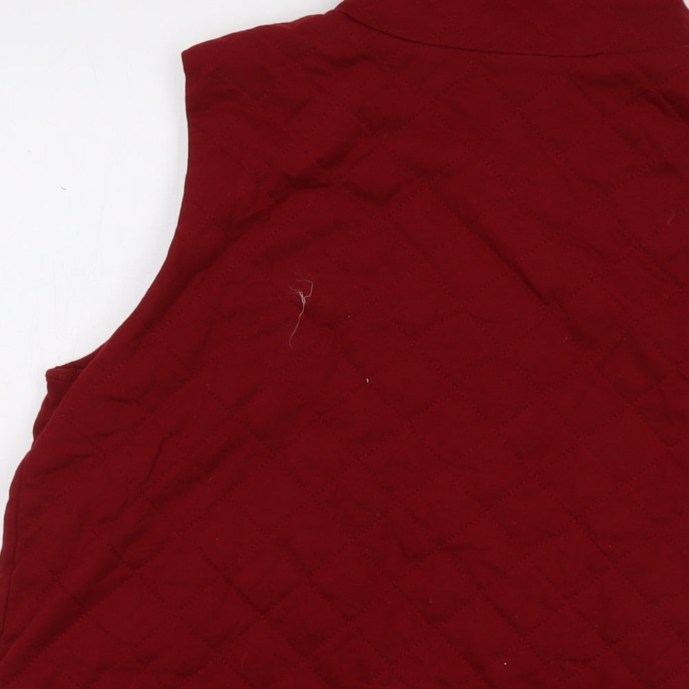 Womens UK Size 10 Lands' End Red Jacket