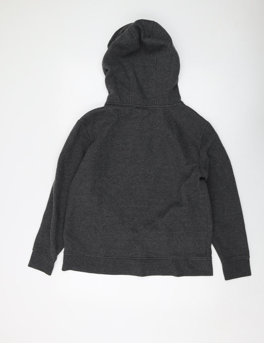 Womens UK Size 14 LA Gear Grey Full Zip Hoodie