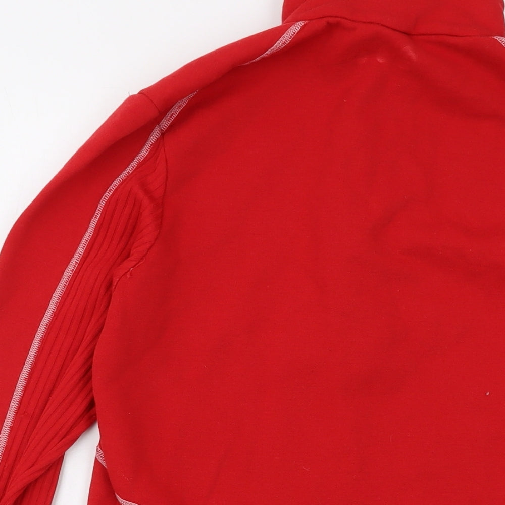 Mens UK Size M Oxylane Red Pullover Sweatshirt