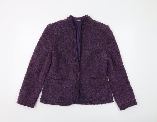 Womens UK Size 12 Damart Purple Jacket
