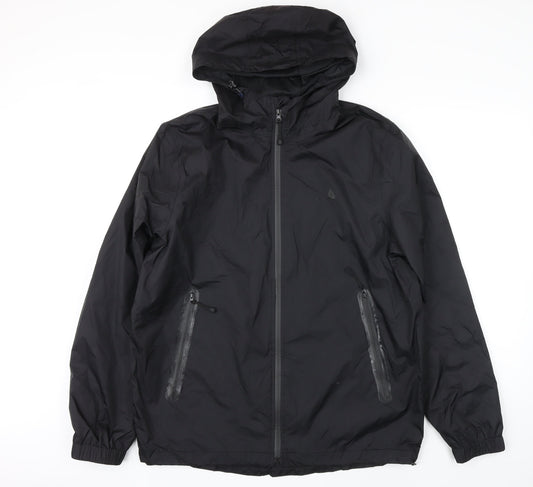 Mens UK Size L Army and Navy Black Jacket