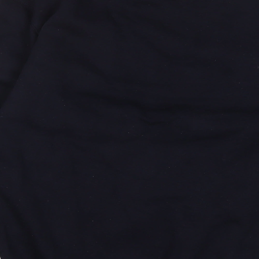 PRETTYLITTLETHING Womens Blue Cotton Pullover Sweatshirt Size S Pullover - Columbia