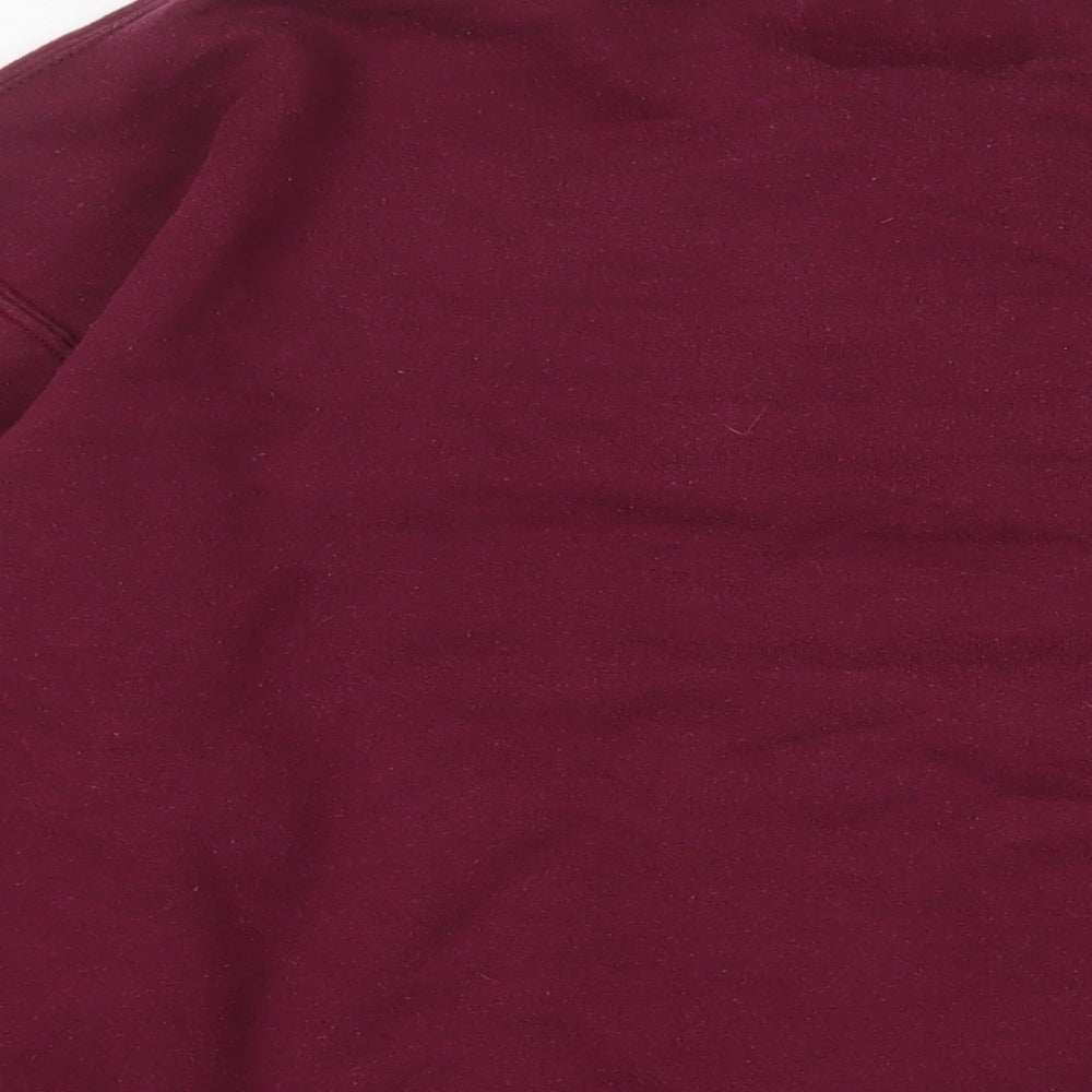 PRETTYLITTLETHING Womens Purple Cotton Pullover Sweatshirt Size M Pullover - Las Vegas