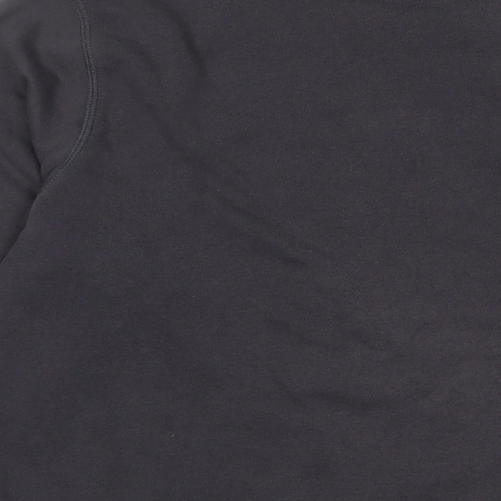 H&M Womens Grey Cotton Pullover Sweatshirt Size M Pullover