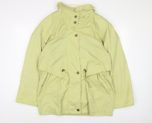 Womens UK Size 14 Telemac Green Jacket