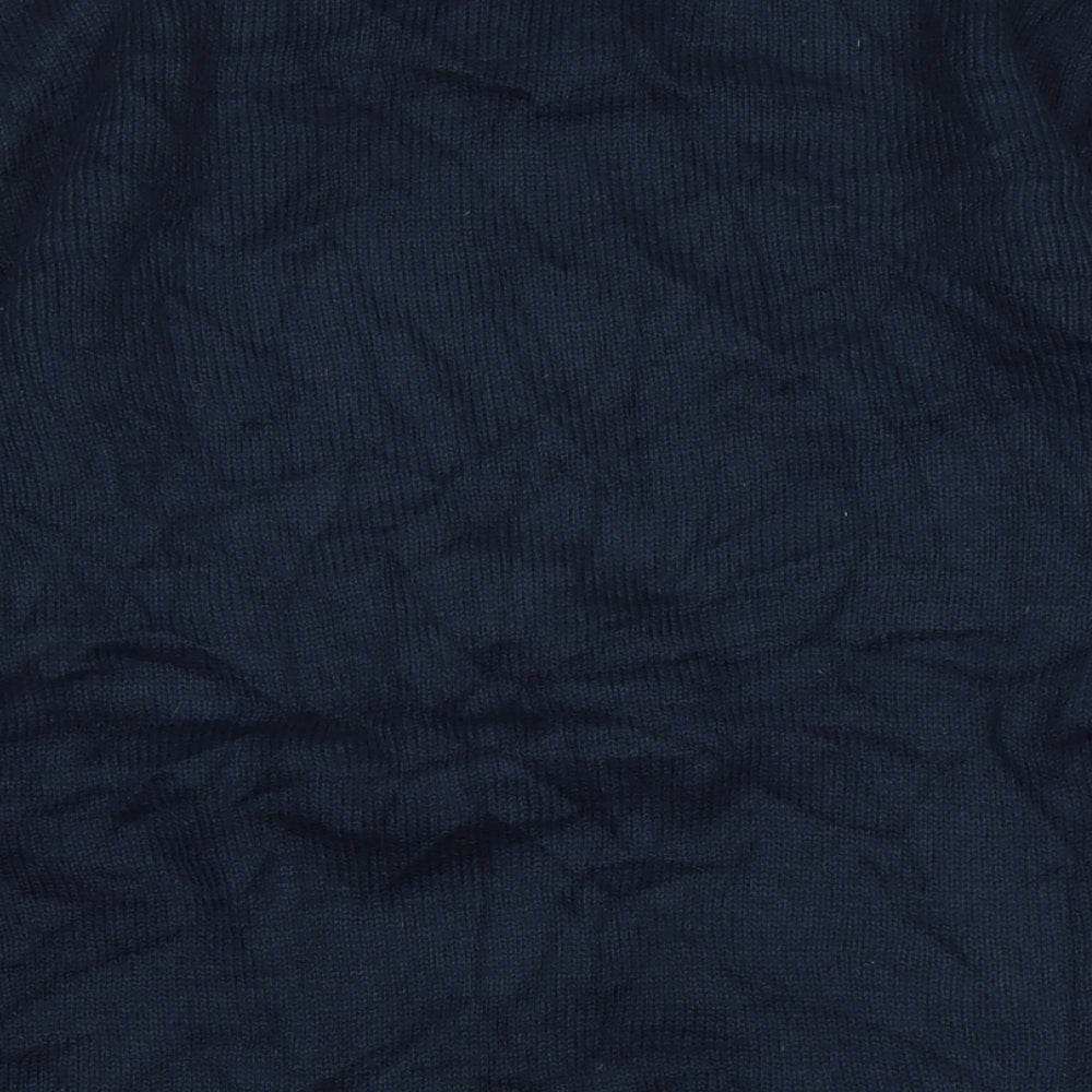 Womens UK Size M Threadbare Blue Pullover Jumper
