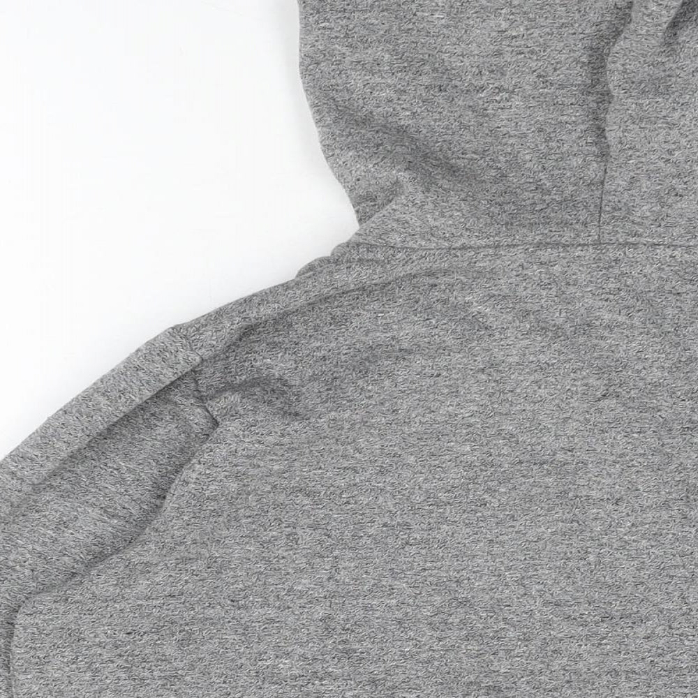 Womens UK Size M H&M Grey Full Zip Hoodie
