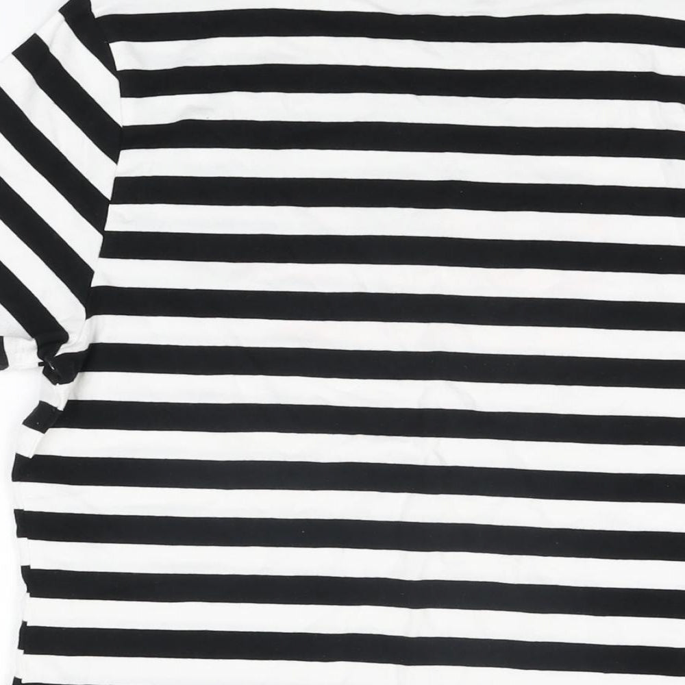 Womens UK Size 14 Marks and Spencer White Basic T-Shirt
