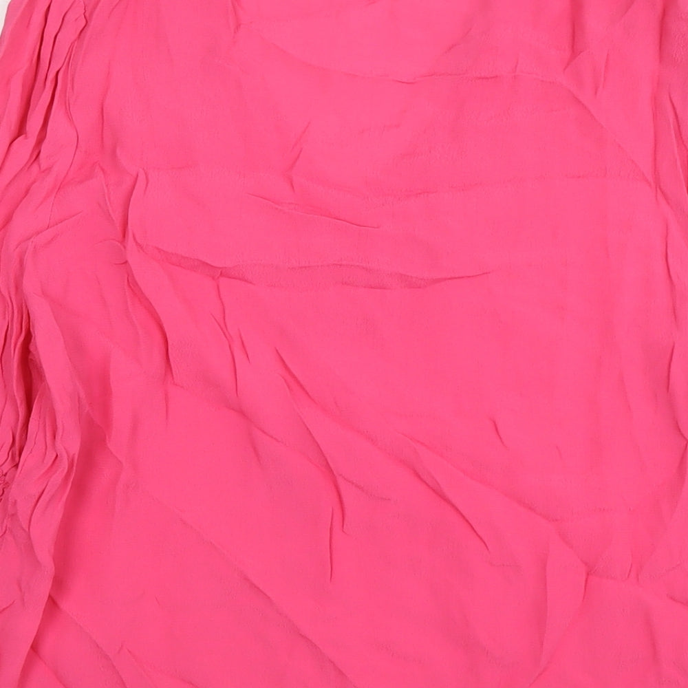 Womens UK Size 14 JD Williams Pink Tunic Blouse