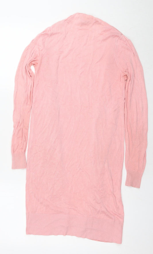 Womens UK Size XS Oasis Pink Cardigan Jumper