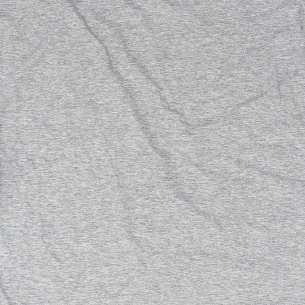 UrbanSpirit Mens Grey Cotton T-Shirt Size L Round Neck - South Bay