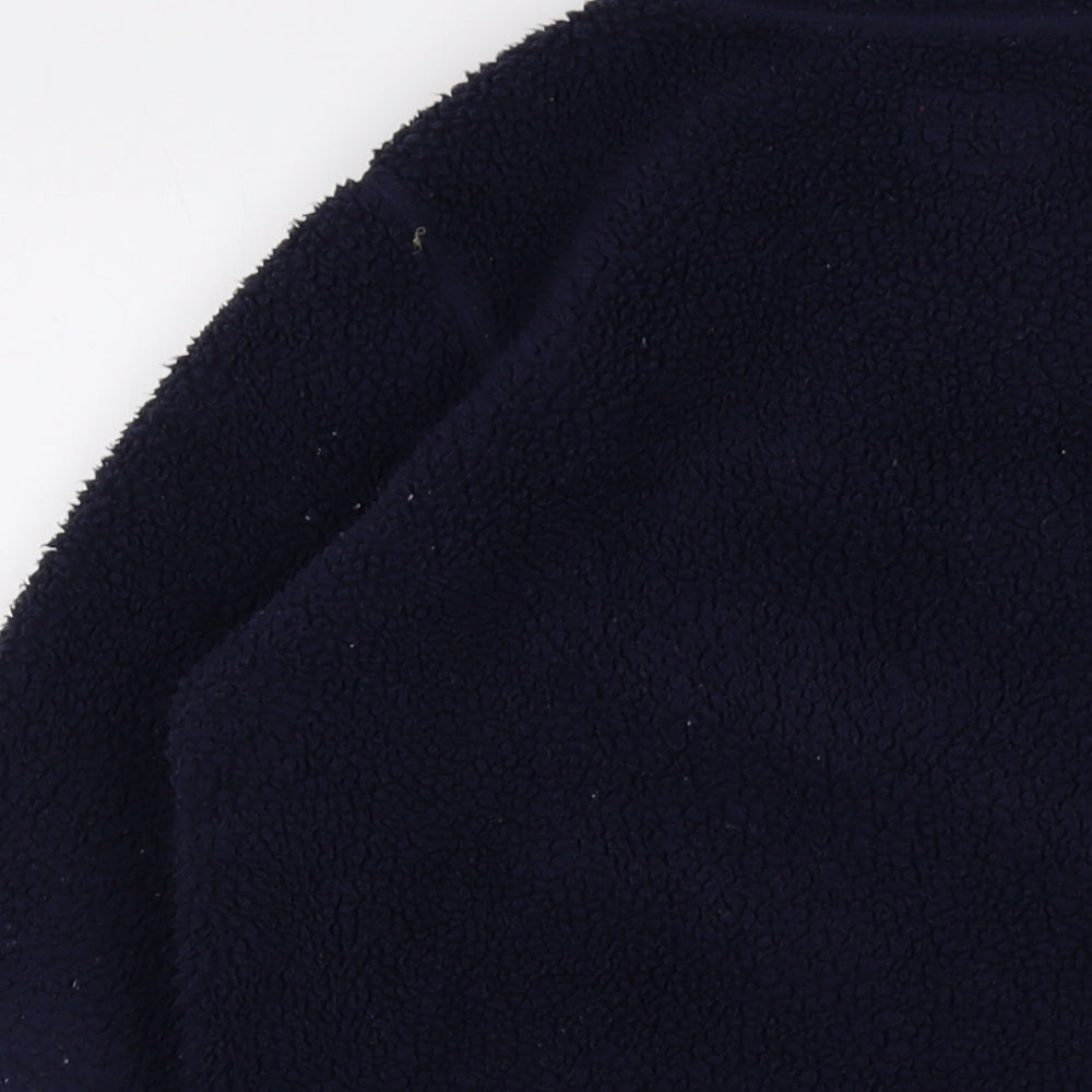 Joues Womens Blue Jacket Size 12 Zip