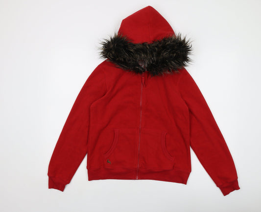 NEXT Womens Red Jacket Size M Zip