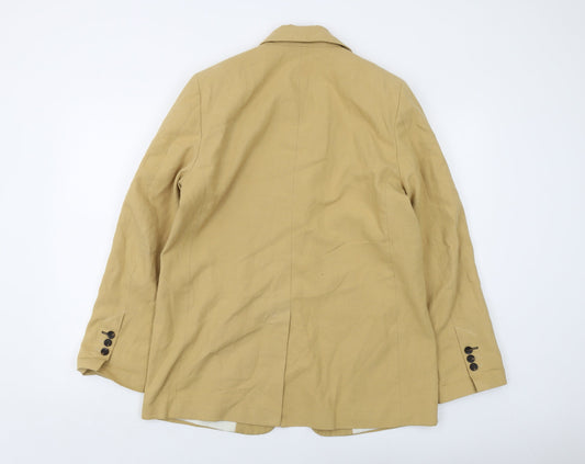 Womens UK Size 12 Topshop Beige Jacket