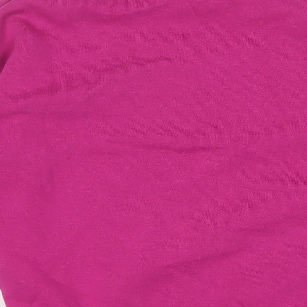New York Womens Purple Cotton Pullover Sweatshirt Size S Pullover