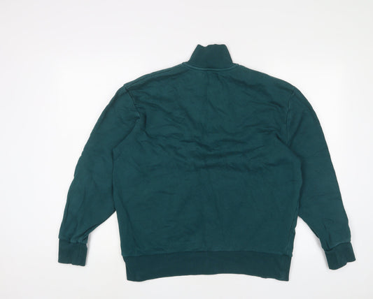 Topman Mens Blue Cotton Pullover Sweatshirt Size XS