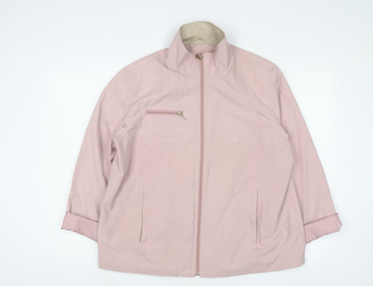 Womens UK Size 14 Berkertex Pink Jacket