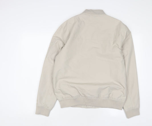 Mens UK Size M River Island Beige Jacket