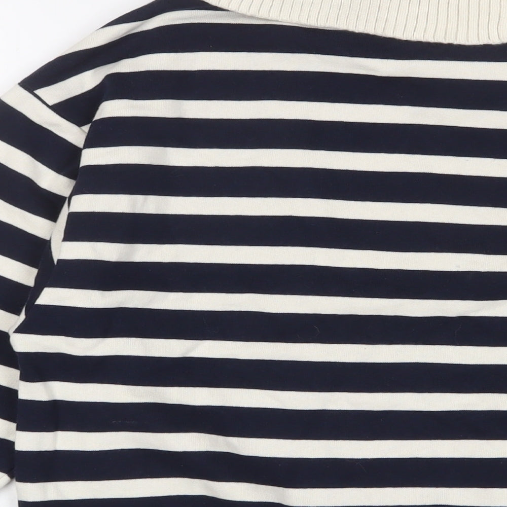 Womens UK Size S Marks and Spencer Blue Pullover Sweatshirt