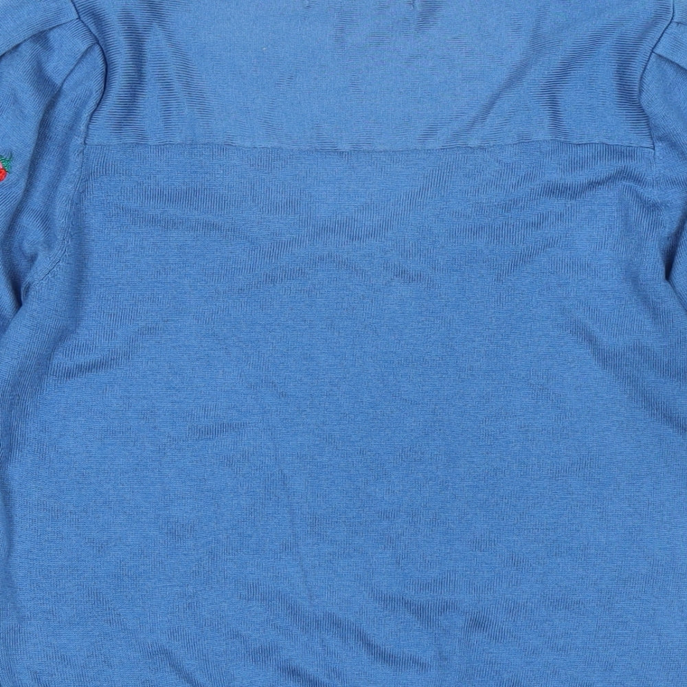 Womens UK Size S NEXT Blue Pullover Jumper