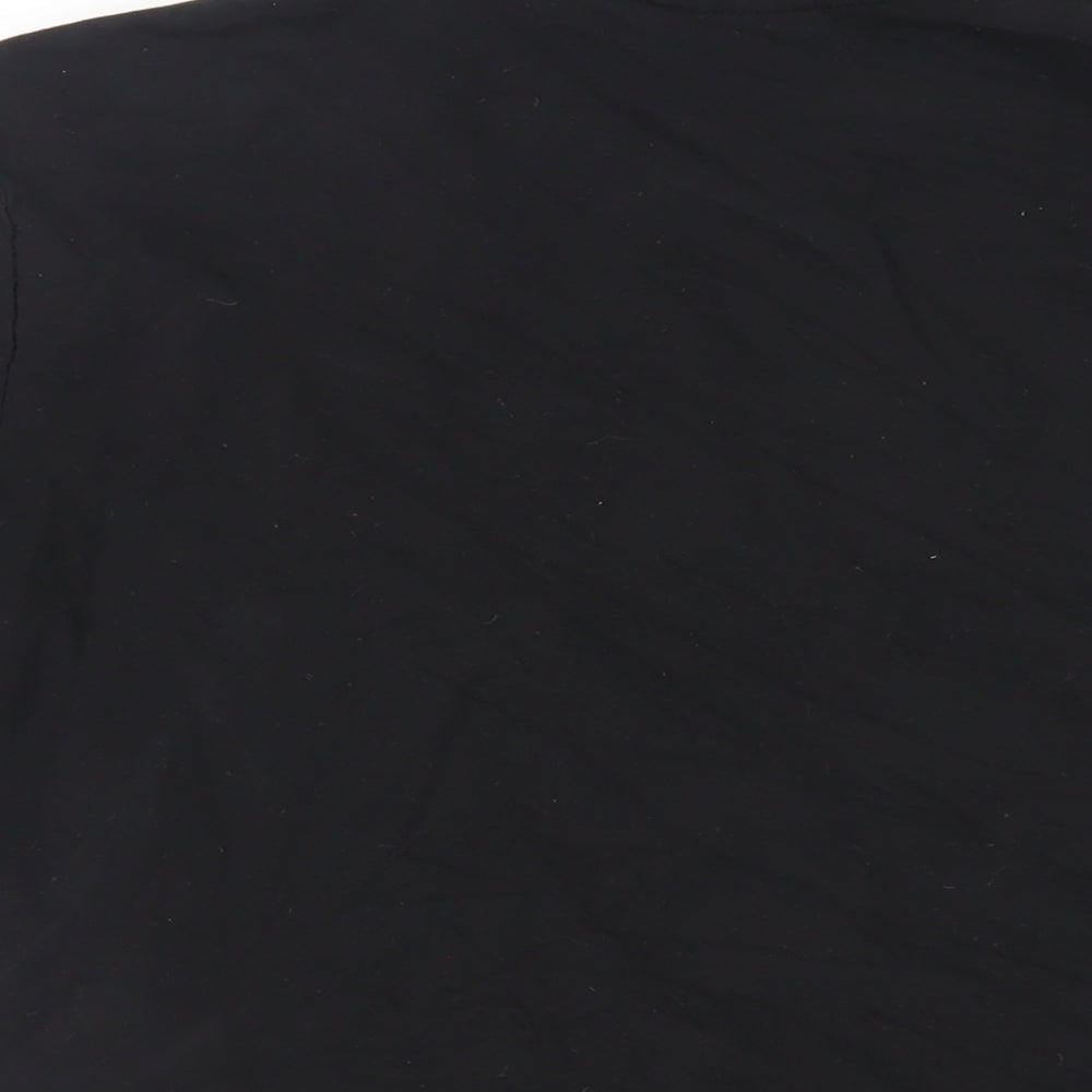 Mens UK Size M ASOS Black Full Zip Sweatshirt