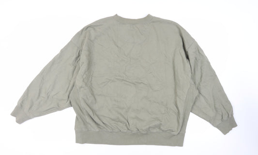 Womens UK Size 10 ASOS Green Pullover Sweatshirt