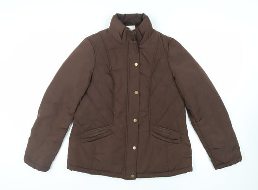 Womens UK Size 14 BHS Brown Jacket