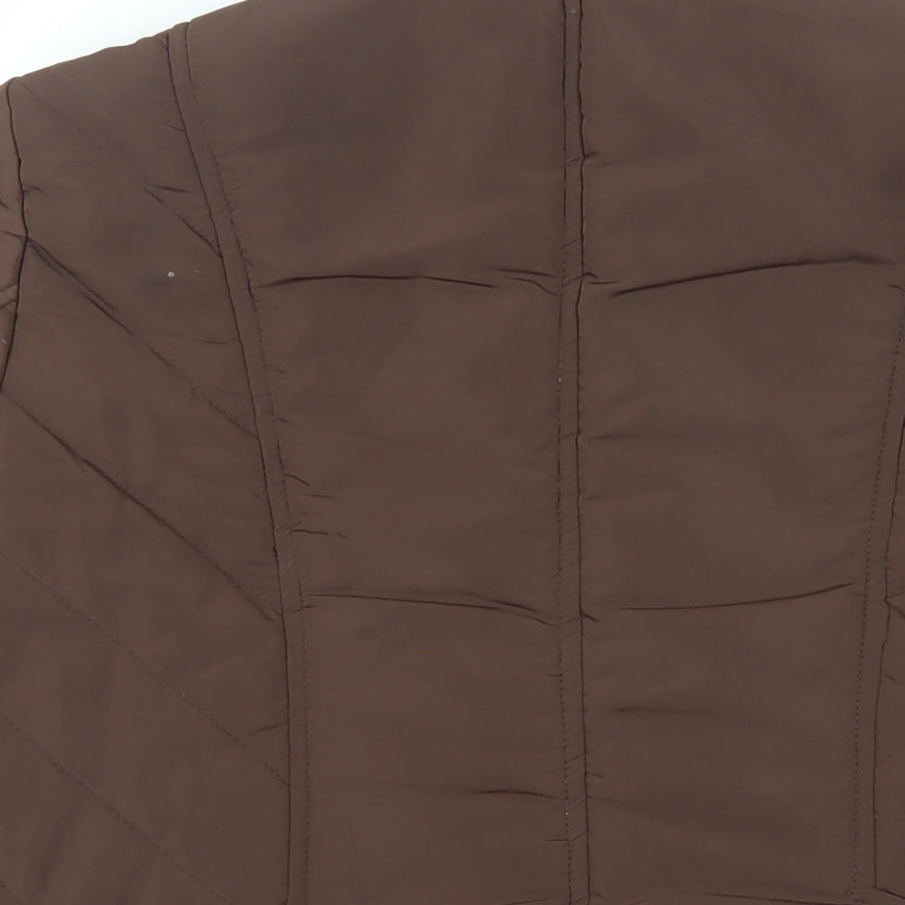 Womens UK Size 14 BHS Brown Jacket