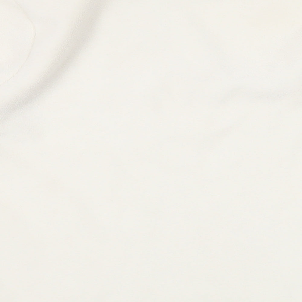 Womens UK Size L Lands' End Ivory Pullover Sweatshirt