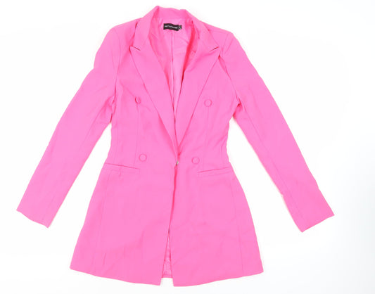 Womens UK Size 6 PRETTYLITTLETHING Pink Jacket