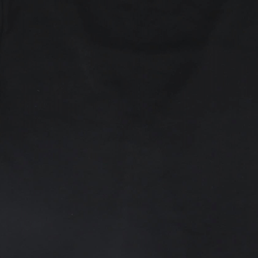Womens UK Size M BM Collection Black Basic T-Shirt