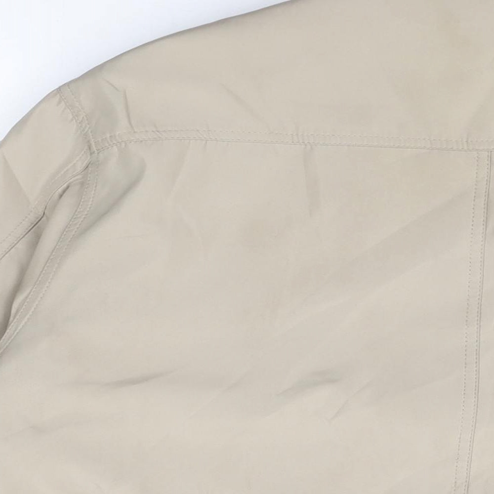 Mens UK Size M Jbc Collection Beige Bomber Jacket