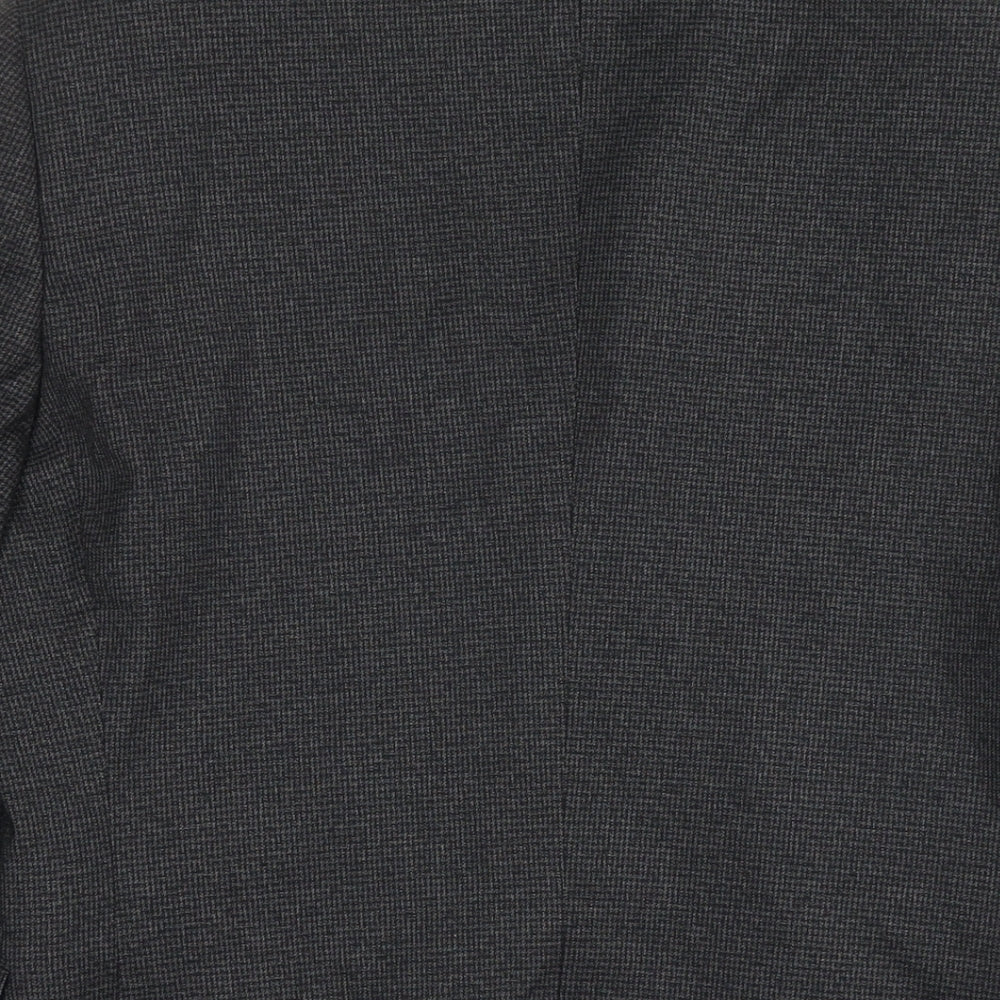 Mens UK Size 38 Burton Regular Grey Suit Jacket