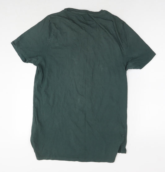 Mens UK Size S ASOS Green T-Shirt