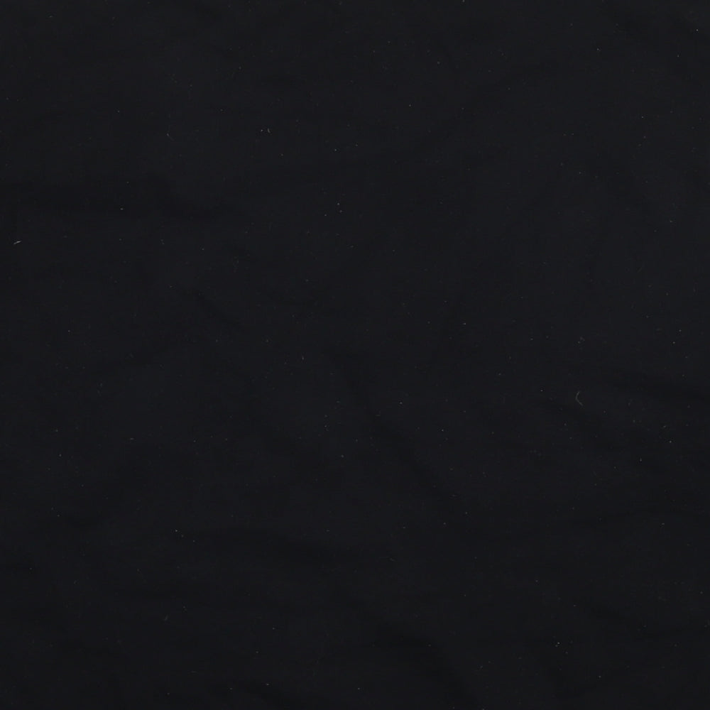 H&M Womens Black Cotton Pullover Hoodie Size S Pullover