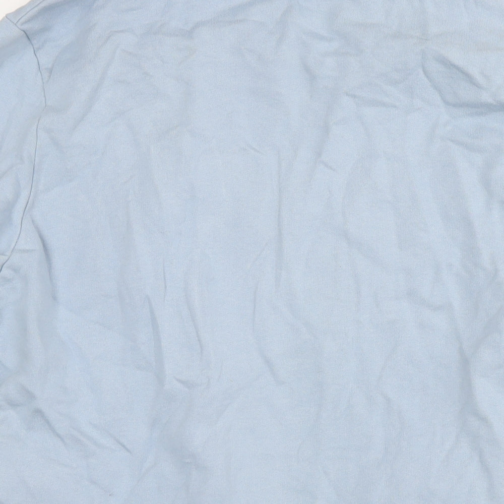 Mens UK Size L ASOS Blue Full Zip Sweatshirt