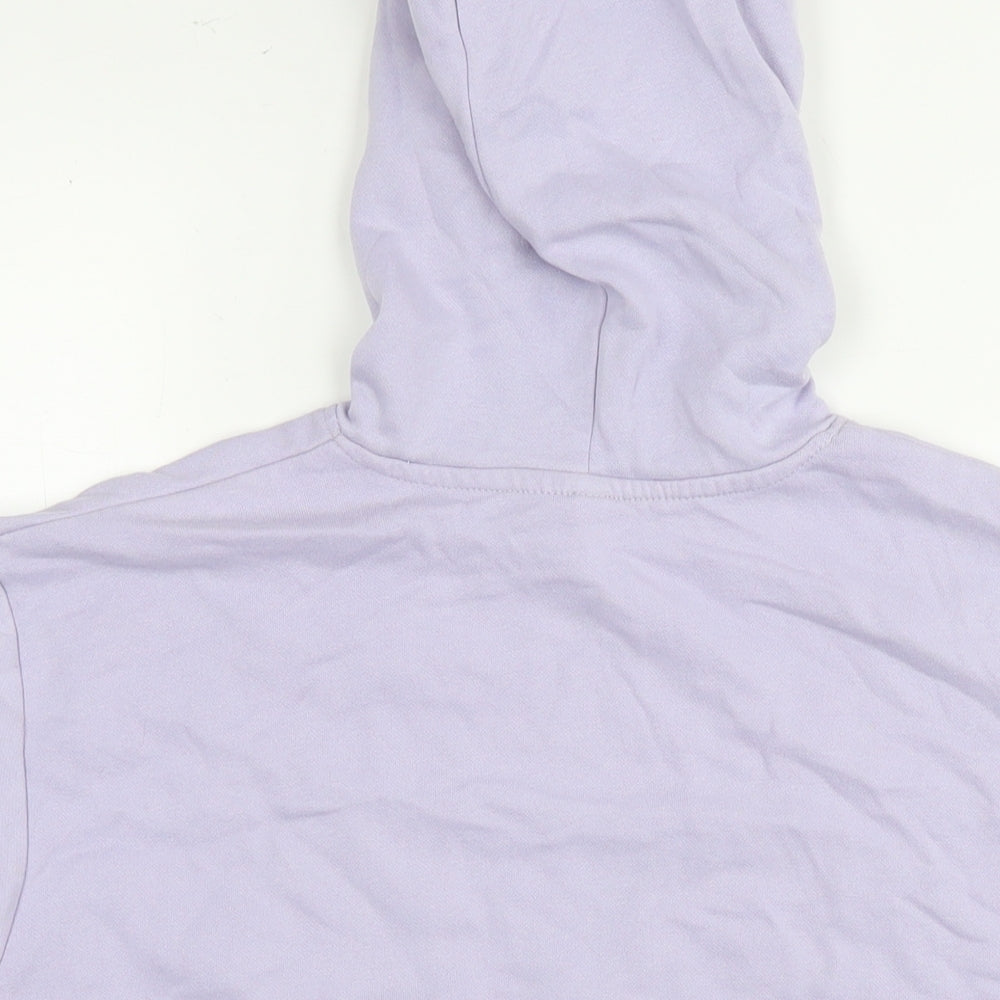 Womens UK Size S Divided by H&M Purple Pullover Sweatshirt
