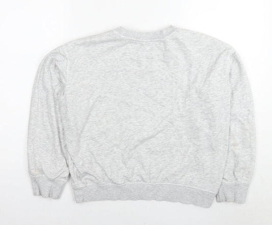 H&M Womens Grey Cotton Pullover Sweatshirt Size XS Pullover - New York