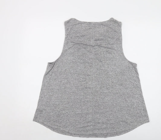 Womens UK Size XL Gap Grey Basic Tank