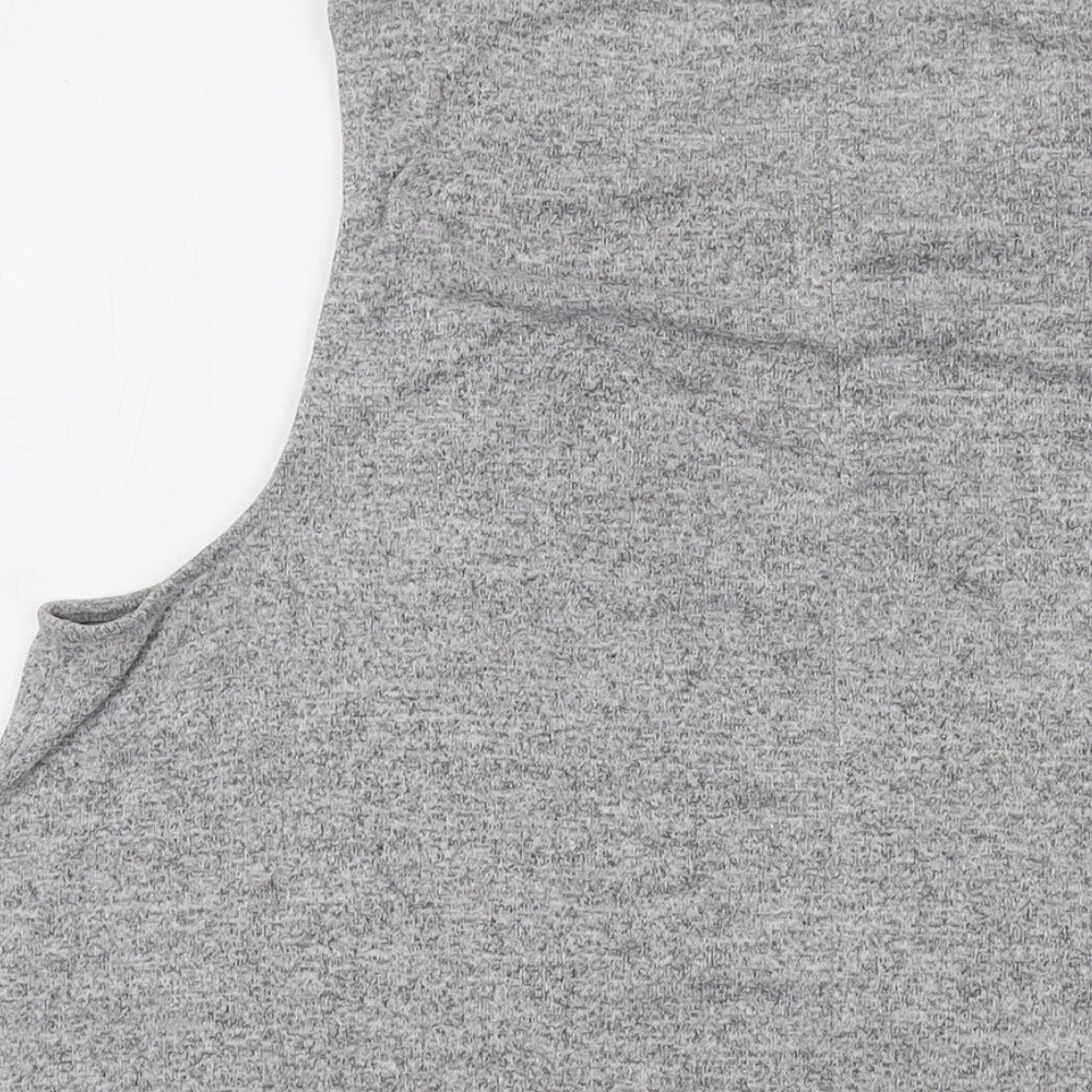 Womens UK Size XL Gap Grey Basic Tank