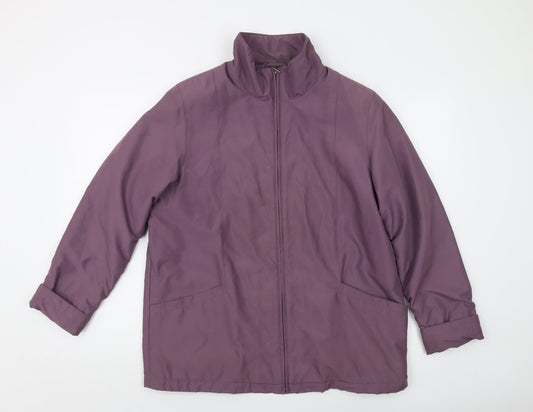 Womens UK Size 14 EWM Purple Jacket