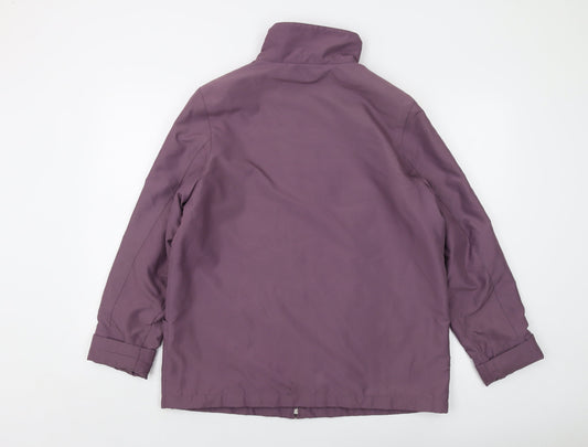 Womens UK Size 14 EWM Purple Jacket
