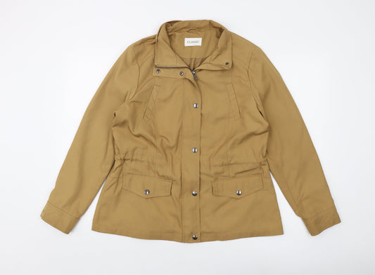 Womens UK Size 14 Marks and Spencer Beige Jacket