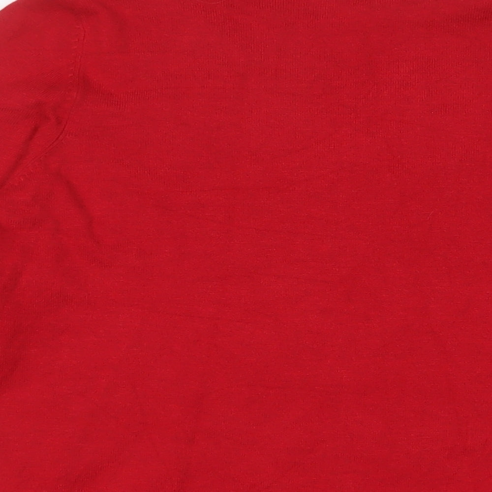 Womens UK Size 16 Bonmarché Red Pullover Jumper