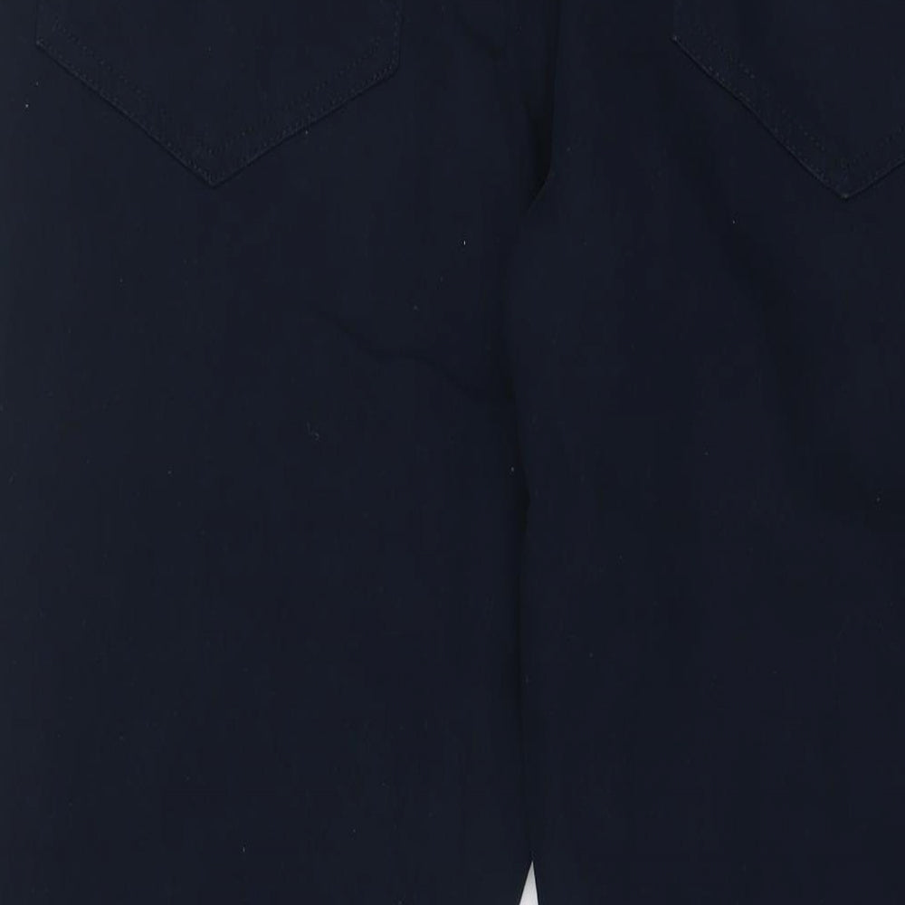 Denim & Co. Mens Blue Cotton Straight Jeans Size 38 in L30 in Regular Zip