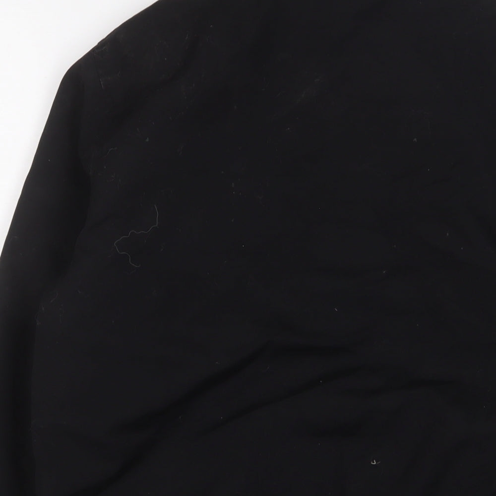 Mens UK Size S River Island Black Bomber Jacket