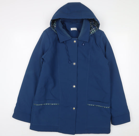 Womens UK Size 12 Damart Blue Jacket