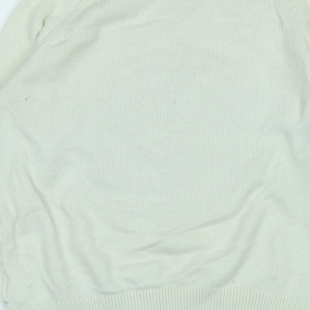 Womens UK Size M H&M Ivory Pullover Jumper