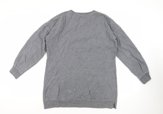 Womens UK Size M NEXT Grey Pullover Sweatshirt